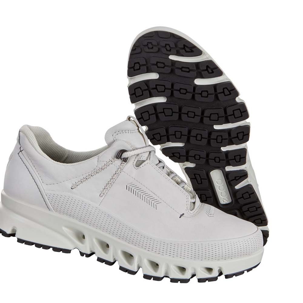 Men's Ecco Multi-vent Outdoor Sneakers White | USA 620JPQ